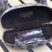 Coach Accessories | Coach Signature Tan Brown Lined Glasses Case, Unused Cleaning Cloth Incl. | Color: Brown/Tan | Size: Os