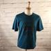 Adidas Shirts | Adidas Adventure Outdoor Graphic Short Sleeve T Shirt In Blue And Black | Color: Black/Blue | Size: M