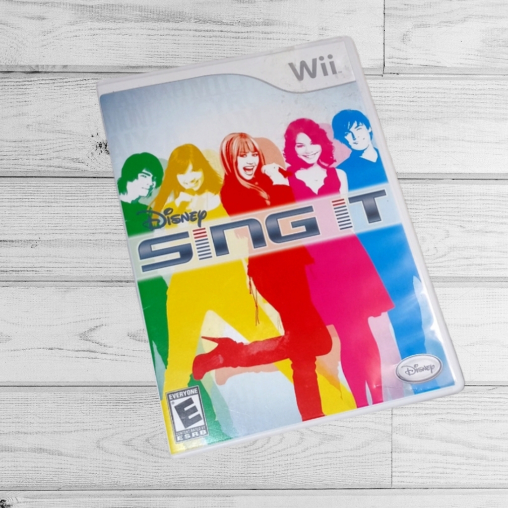 Disney Video Games & Consoles | Disney Sing It Nintendo Wii Game | Color: Blue/Red | Size: Os
