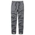 Jade Hare EUR Women's Winter Sherpa Lined Sweatpants Thicken Warm Brushed Elastic Pants Jogger (Dark Grey, Medium)