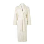 Savile Row Company Women's Cream Fleece Supersoft Dressing Gown 12