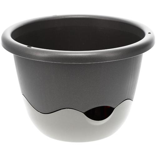Blumentopf zum hängen Outdoor mit Wasserspeicher Hängeampel Mareta Blumenampel Kette