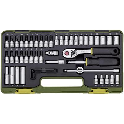Industrial Steckschlüsselsatz metrisch 1/4' (6.3 mm) 50teilig 23280 - Proxxon Image