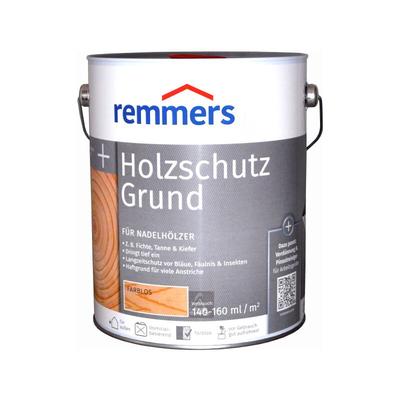 Remmers - Holzschutz-Grund farblos, 5 Liter, Holz Imprägnierung für außen, Holzschutz vor Pilzen Image