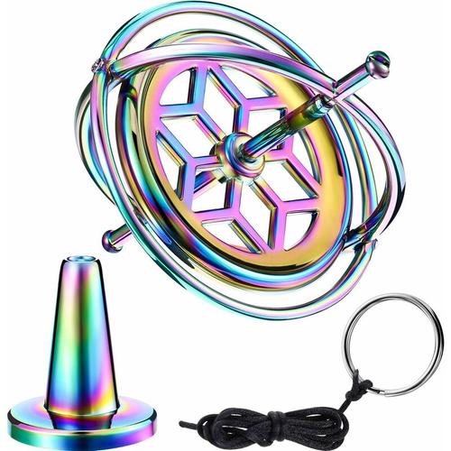Standard Gyroskop Anti-Schwerkraft Metall Kreisel Gyroskop Balance Spielzeug Buntes pädagogisches
