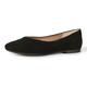 Amazon Essentials Damen Ballerinas Mit Quadratischer Zehenkappe, Schwarz, 37.5 EU