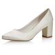 Rainbow Club Brautschuhe Debora - Damen, Pumps, Ivory - Gr. 37 (UK 4)