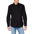 edc by Esprit Men's 080CC2F304 Shirt, 001/Black, M