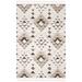 Brown/White 27 x 1.97 in Indoor Area Rug - Loon Peak® Imraan ivoire Purtell, Polypropylene | 27 W x 1.97 D in | Wayfair