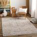 Kabungahan 6'7" Round Traditional Updated Traditional Farmhouse Cream/Denim/Light Brown/Light Gray/Mustard/Olive/Rust/Tan/Brick Red/Rust Area Rug - Hauteloom