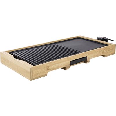 BP-2641 Elektro Tischgrill Bambus, Schwarz - Tristar Image