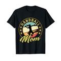 Vintage Handball Design für Handball Mutter T-Shirt