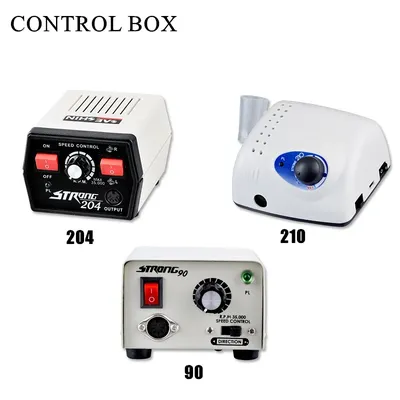 Boîte de commande d'alimentation 210 solide pour Micro moteur 102L 105L pièce à main pour manucure