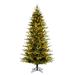 Vickerman 673737 - 6.5' x 42" Artificial Kamas Fraiser Fir 1100 Color Changing LED Lights Christmas Tree (K184168LEDCC)