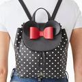 Kate Spade Bags | Beautiful Gift Kate Spade Minnie Mouse Dot Black Backpack New Authentic | Color: Black/White | Size: 9.3'' H X 9.8'' W X 5.3'' D
