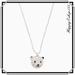 Kate Spade Jewelry | Kate Spade Polar Bear Arctic Friends Pave Pendant Necklace, Silver | Color: Silver | Size: Os