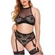 XYHLDQ Women's Erotic Baby Dolls Porn Sexy Bodysuit Lingerie Erotic Baby Dolls Dress Babydoll-Black_XXXL