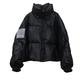 90% White Duck Down Jacket Winter Jacket Women Stand Collar Female Thick Down Coat Loose Oversized Womens Short Down Parka - black,M