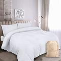 King Size Duvet Cover Set, 1000 TC 3 Pc Quilt Cover Set, White Bedding Set, 100% Egyptian Cotton Duvet Covers, (1 Duvet Cover King Size, 2 Pillowcases), Luxury Egyptian Cotton Bedding