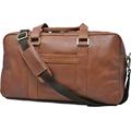 Ashford Ridge Full Leather Travel Holdall Bag - Tan