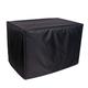 WZDD 180x150x80cm Garden Furniture Covers Waterproof, Garden Table Cover Rectangular, Black Patio Covers for Outdoor Furniture, Extra Large Outdoor Table Set Cover UV Protection