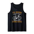 70. Geburtstag Geschenk Fahrrad Rennrad Spruch 70 Jahre Tank Top