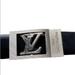 Louis Vuitton Accessories | Louis Vuitton 1854 Belt Silver Buckle | Color: Silver | Size: Os
