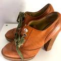 Coach Shoes | 4” Coach Heels / Boots | Color: Brown/Tan | Size: 6