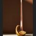 Anthropologie Accents | Anthropologie Graceful Swan Taper Candle Holder New | Color: Brown/Black | Size: Os