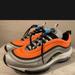 Nike Shoes | Air Max 97(Gs) Sky Nike Cw6012-001 Size 6y Metallic Silver, Hyper Crimson (Lknw) | Color: Gray/Orange | Size: 6