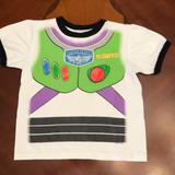 Disney Shirts & Tops | 3/$15 Buzz Lightyear Costume T-Shirt | Color: Cream | Size: 2/3