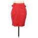 H&M Casual Skirt: Red Bottoms - Women's Size 2