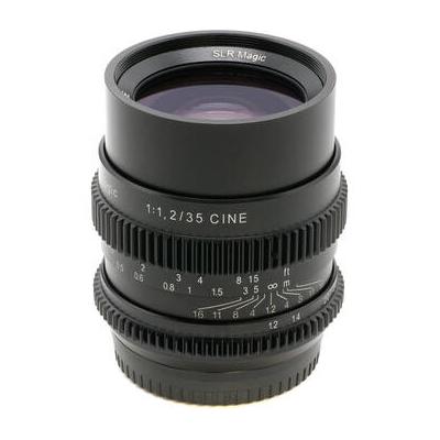SLR Magic Cine 35mm f/1.2 Wide-Angle Lens (FUJIFILM X) SLR-3512X