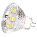 Ampoule de bateau Led super brillante MR 11 6led de 5050smd 24V 12V fonctionne sous basse tension