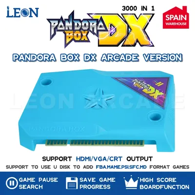 Arcade Boîte Pandora Box DX Carte Mère Pandora Boîte Dx 3000 en 1 Jeu Console Fonction D'économie