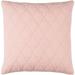 Decorative Wigan Peach 20-inch Throw Pillow Cover