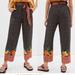 Anthropologie Pants & Jumpsuits | Anthropologie Farm Rio Tucker Paperbag Pants Size Xs | Color: Blue/Orange | Size: Xs