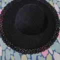 Nine West Accessories | New Ladies Black Nine West Floppy Wool Felt Hat (O/S) | Color: Black | Size: Os