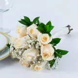 Member's Mark Wedding Collection Bridesmaid Bouquets (White Rose, 2 pieces)