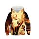 Kids Hoodie Naruto- Anime 3D Printed Sweatshirt For Boys Girls Autumn Winter Long Sleeve Children Clothes Cool Tops,1,11 Years