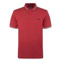 Fred Perry Twin Tipped M3600 A25 Red Polo Shirt