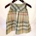 Burberry Matching Sets | Burberry Nova Check Sleeveless Dress And Diaper Cover - Size 3m | Color: Tan | Size: 3mb