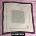 Burberry Accessories | Authentic Burberry Vintage Silk Scarf | Color: Gray | Size: 28x28