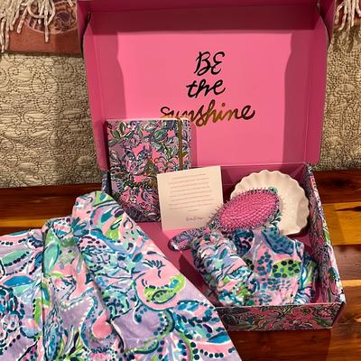 Lilly Pulitzer Accessories | Lilly Gift Box | Color: Blue/Pink | Size: Os