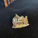 Disney Other | Disney 2021 Gingerbread House Pin - Goofy! | Color: Tan/White | Size: Os