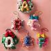 Anthropologie Holiday | - Htf Deck The Halls N Monogram Ornament Nwt | Color: Red/Brown | Size: N