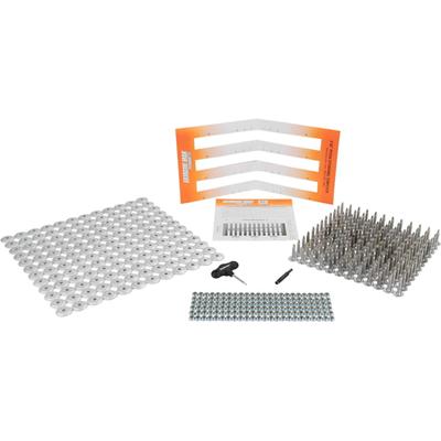 Extreme Max 144 Stud Track Pack With Round Backers 0.875" Stud Length 5001.5511