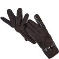 Fashion Men Touch Gloves Male Winter Cold Windproof Riding Men's Leather Gloves Leather Men's Mittens Brown 11