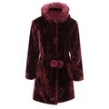 Jackets for Women sale uk,Women Faux Coat Elegant Thick Plus Size Warm Fashion Outerwear Long Fake Jacket,Cardigan Faux Fur Coat Vintage Parka Shaggy Jacket Warm Coat Tops