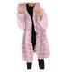 Womens Faux-Fur' Gilet Long Sleeve Waistcoat Body Warmer Jacket Coat Outwear Winter coats